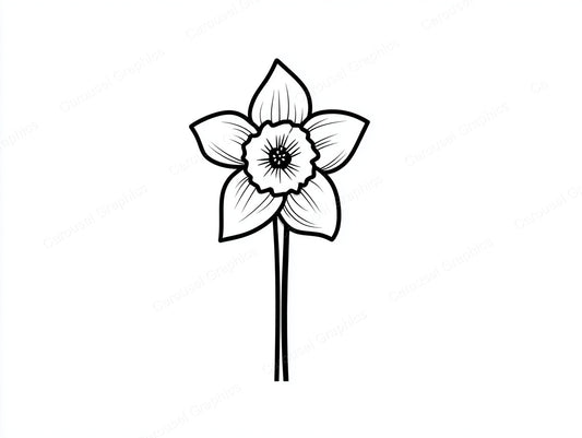 Daffodil Vector Graphic preview