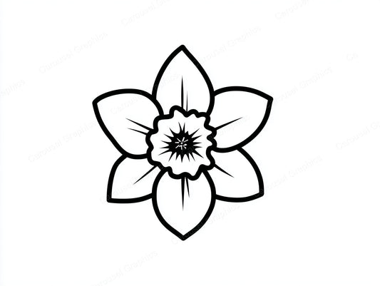 Daffodil Vector Graphic preview
