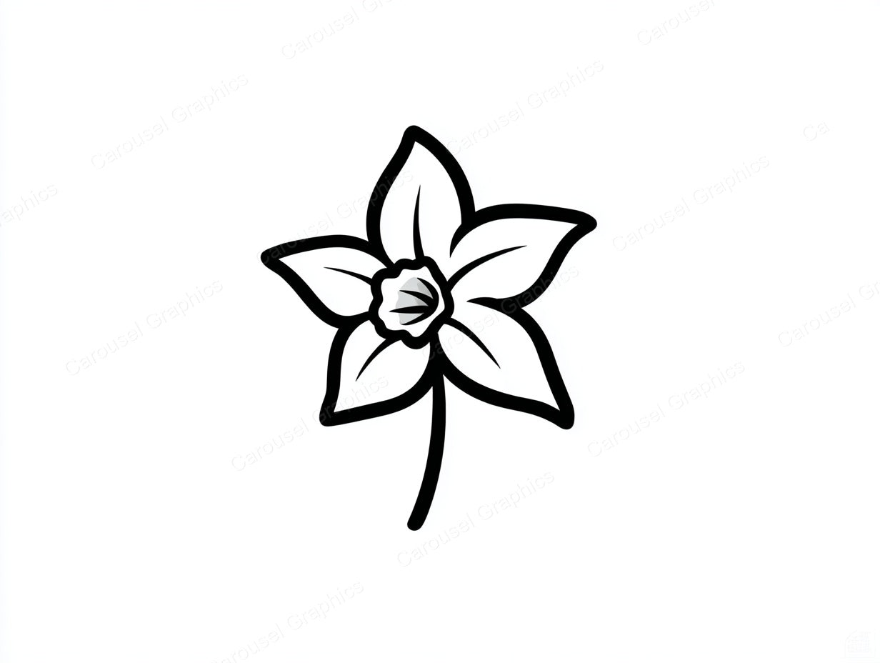 Daffodil Vector Graphic preview