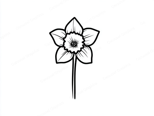 Daffodil Vector Graphic preview