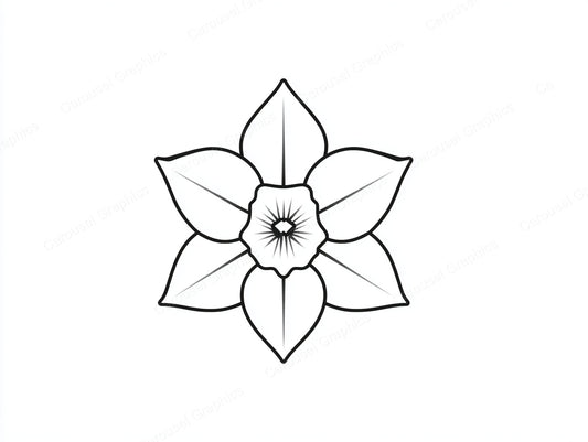 Daffodil Vector Graphic preview