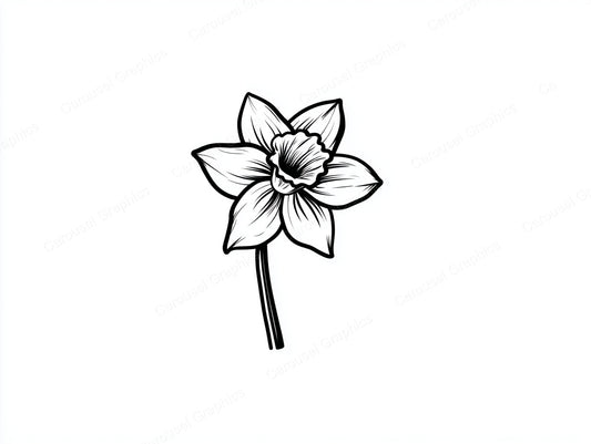Daffodil Vector Graphic preview
