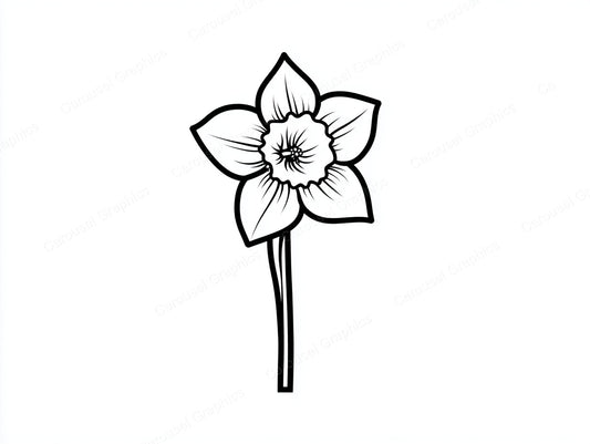Daffodil Vector Graphic preview