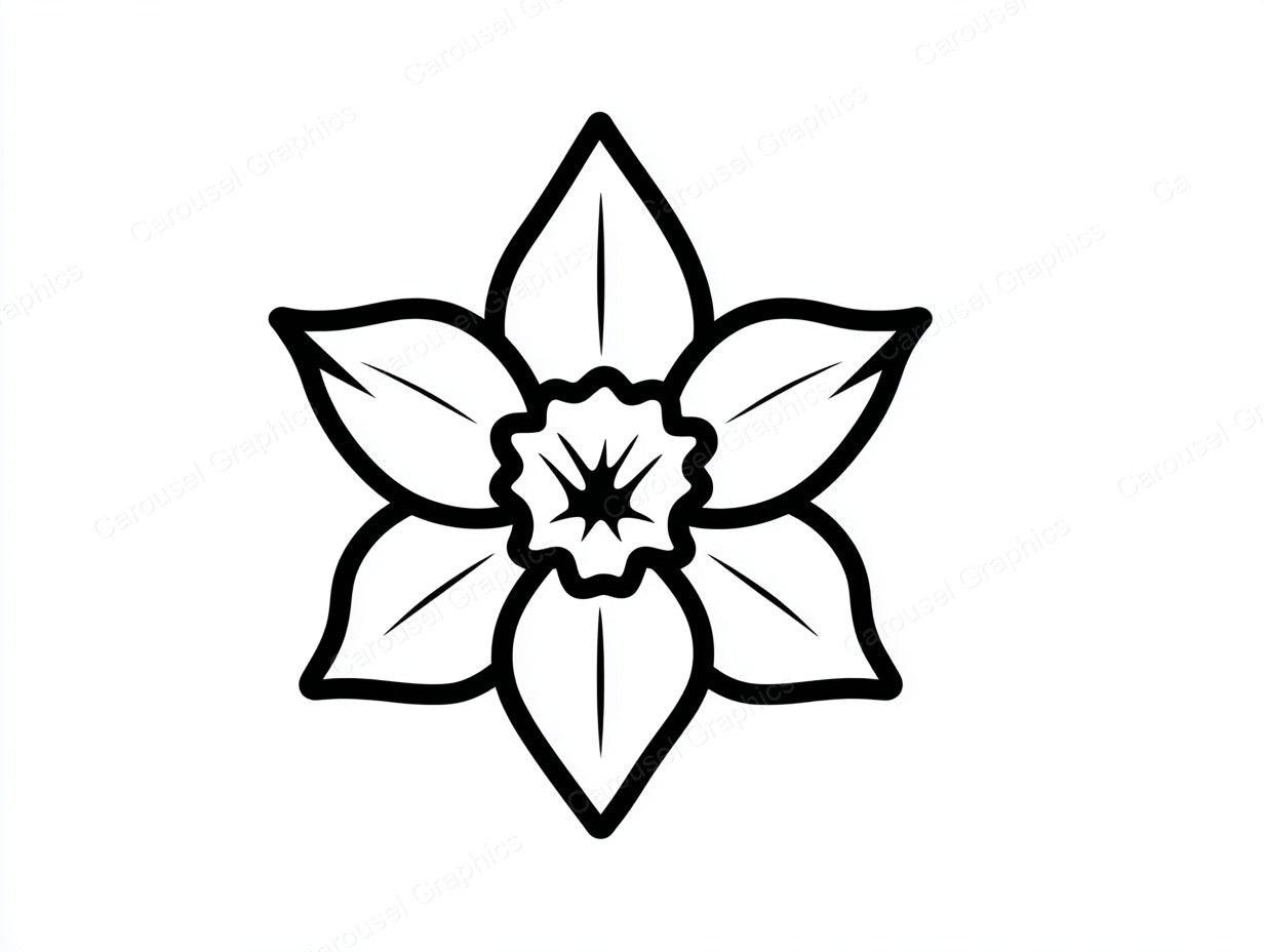 Daffodil Vector Graphic preview