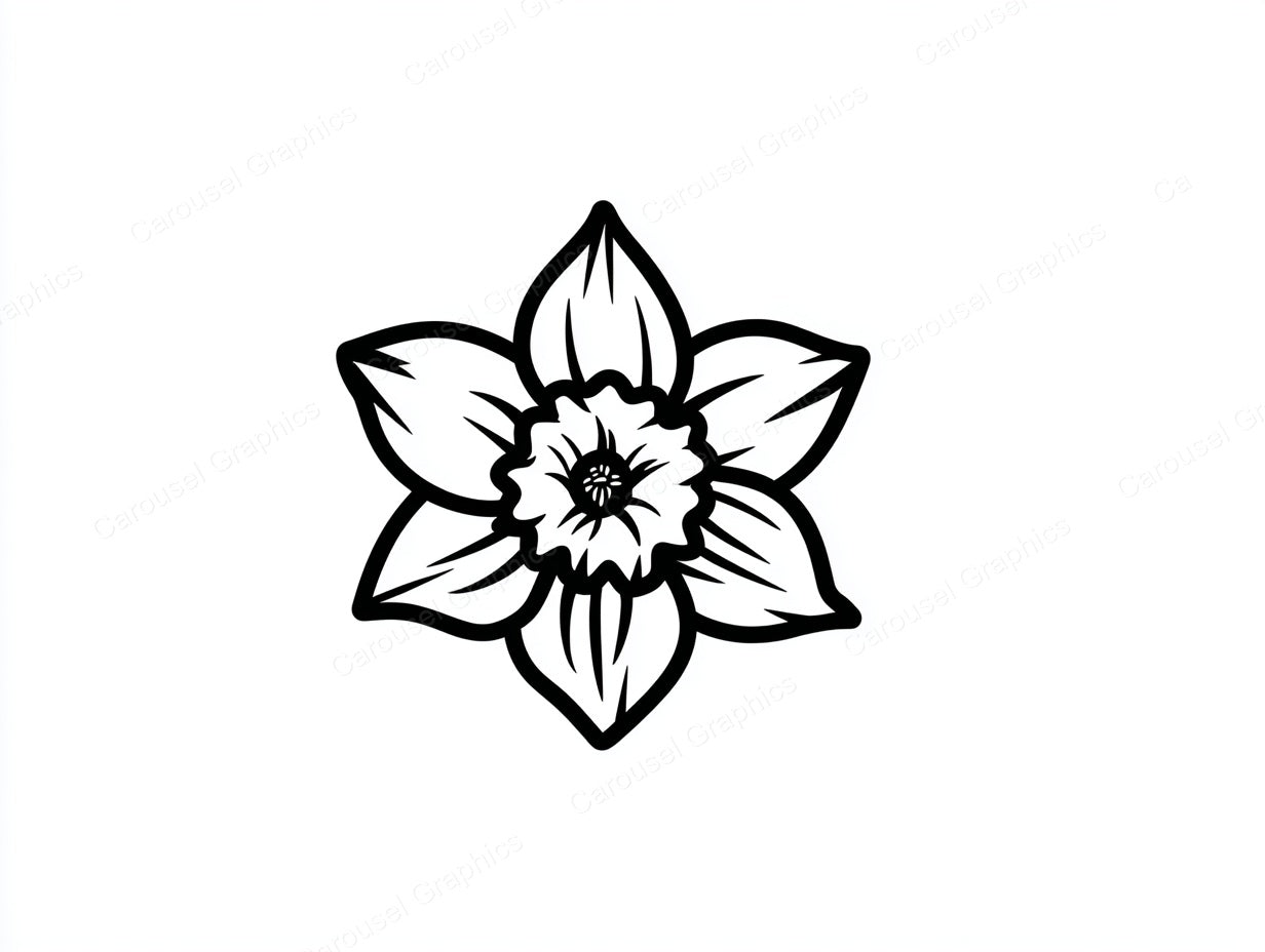 Daffodil Vector Graphic preview