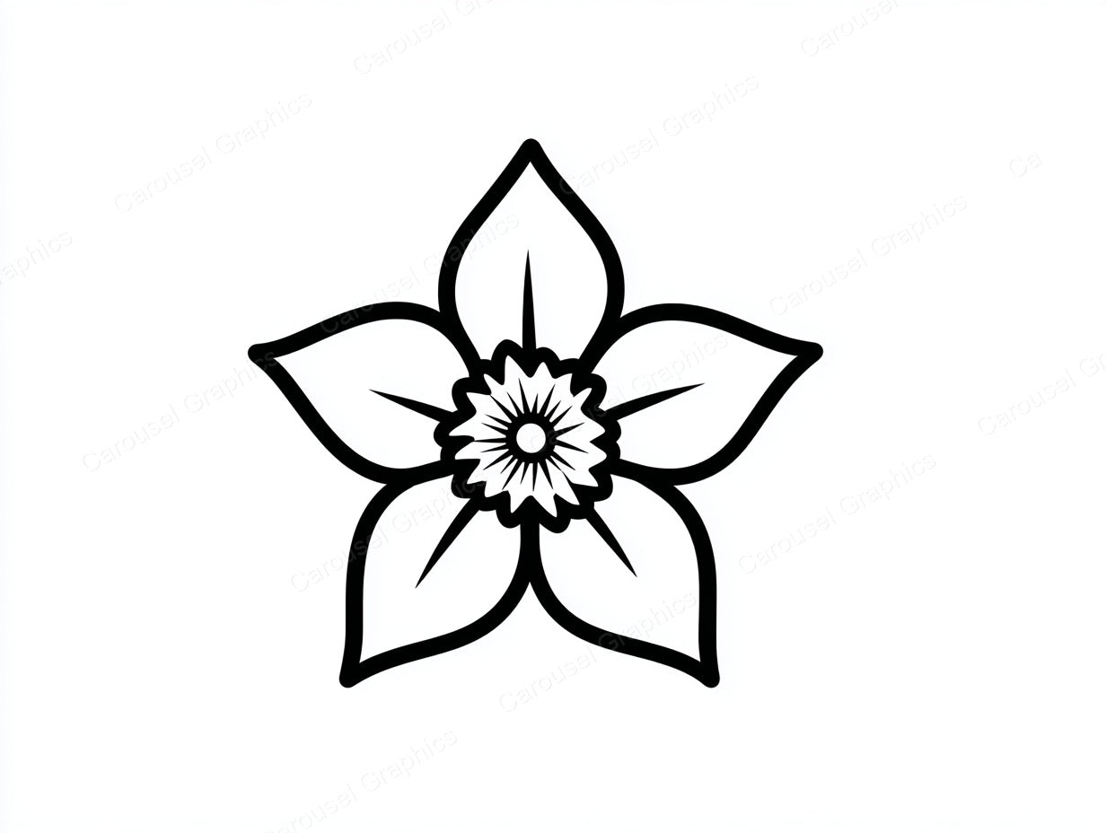 Daffodil Vector Graphic preview