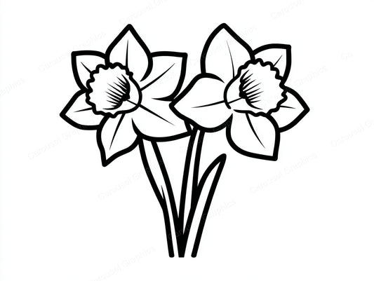 Daffodil Vector Graphic preview