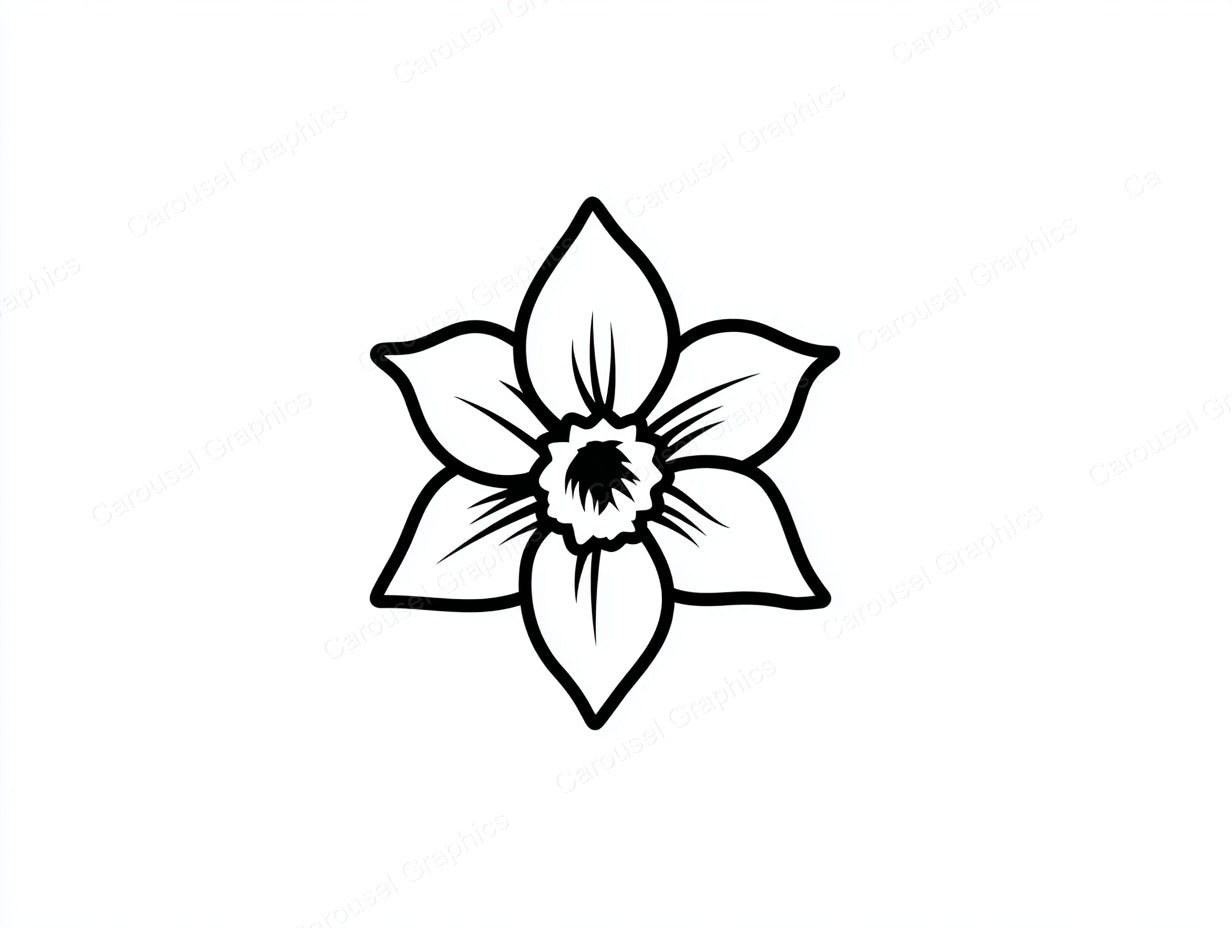 Daffodil Vector Graphic preview