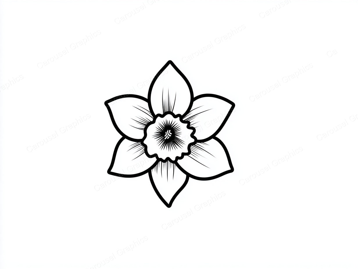 Daffodil Vector Graphic preview