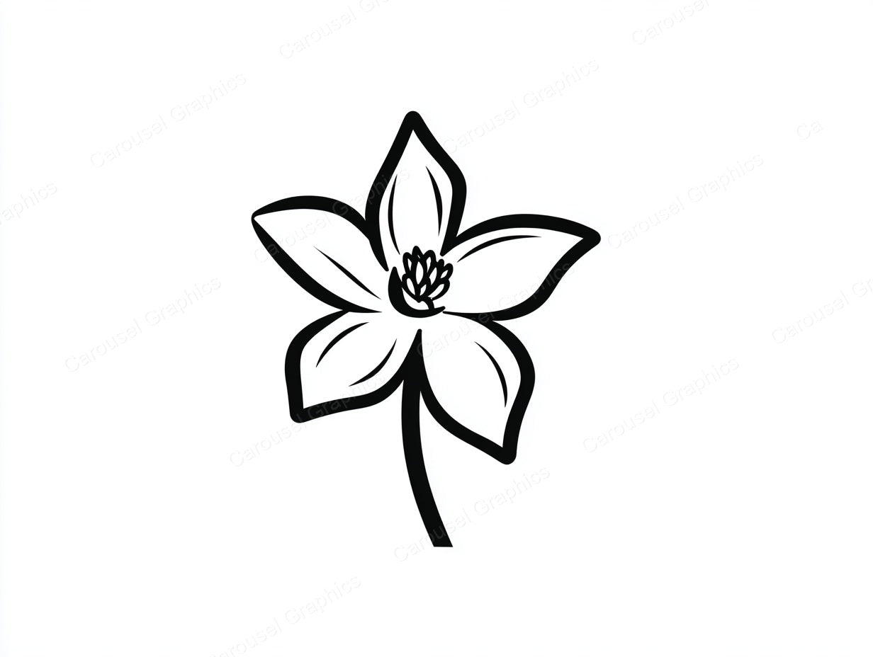 Daffodil Vector Graphic preview