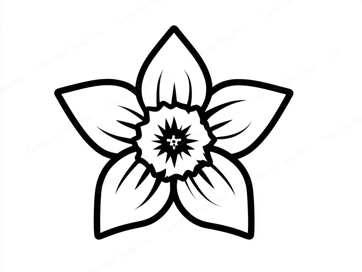 Daffodil Vector Graphic preview