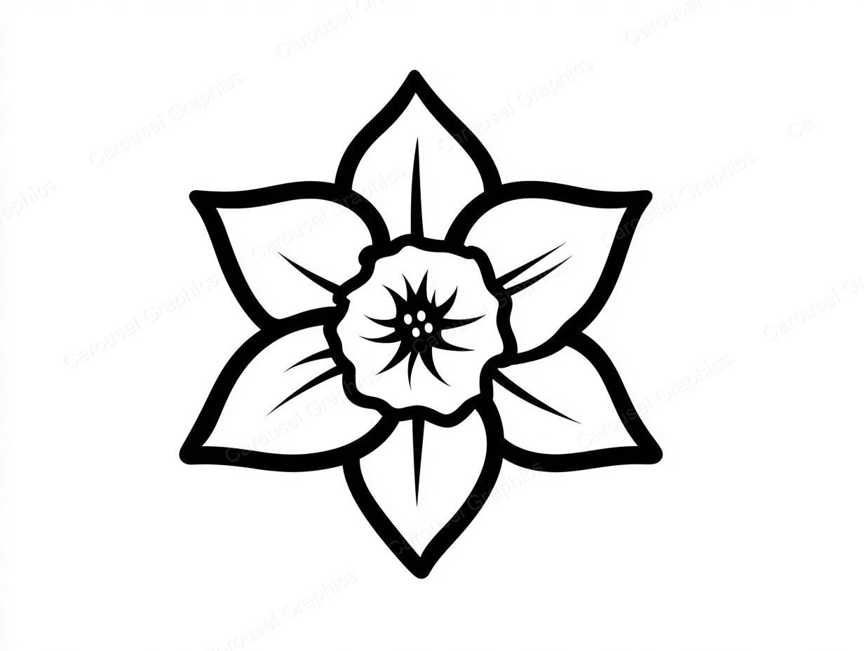 Daffodil Vector Graphic preview