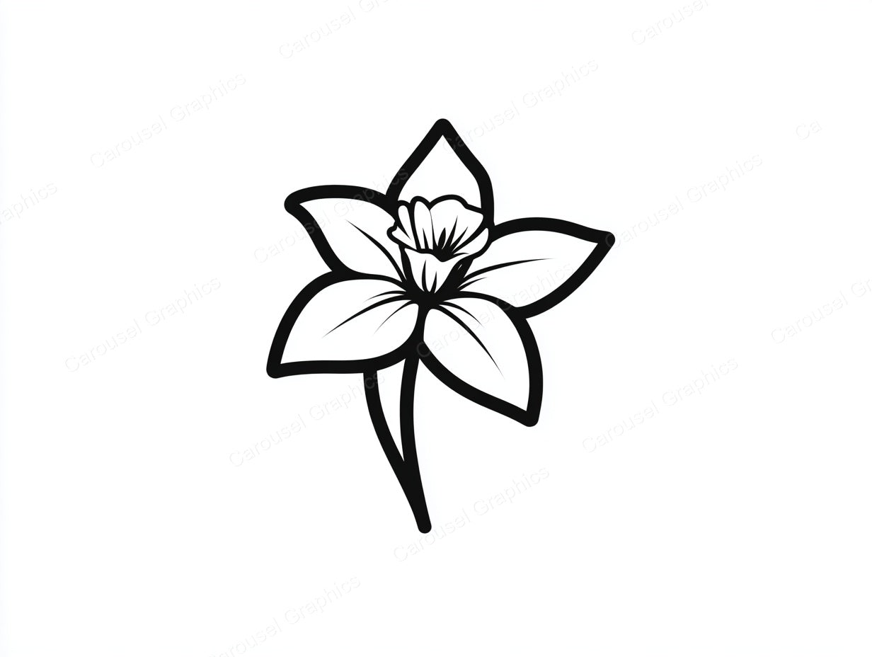 Daffodil Vector Graphic preview