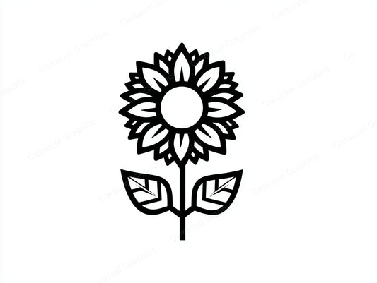 Sunflower Vector Graphic preview