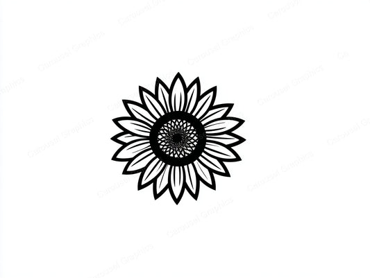 Sunflower Vector Graphic preview