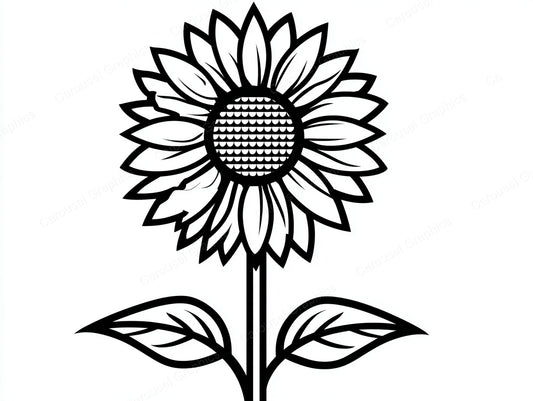 Sunflower Vector Graphic preview