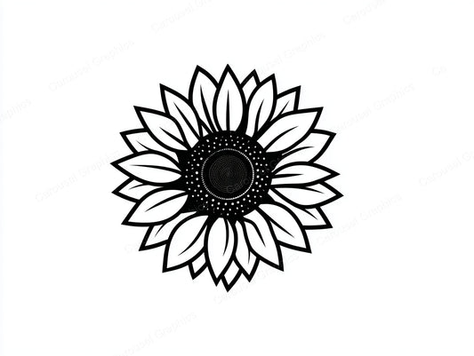 Sunflower Vector Graphic preview