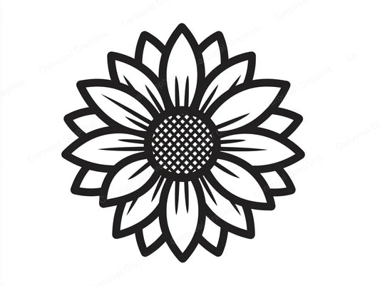Sunflower Vector Graphic preview
