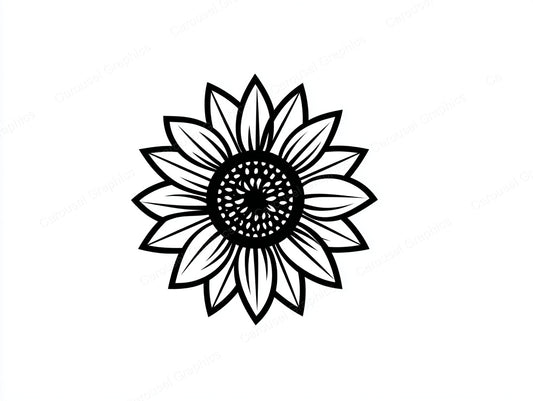 Sunflower Vector Graphic preview
