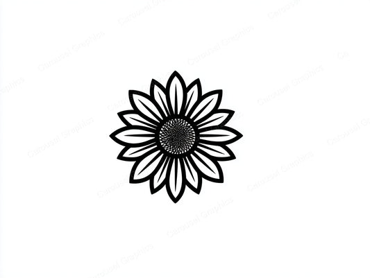 Sunflower Vector Graphic preview