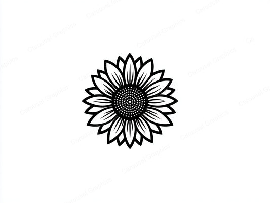 Sunflower Vector Graphic preview