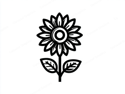 Sunflower Vector Graphic preview