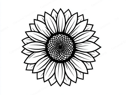Sunflower Vector Graphic preview