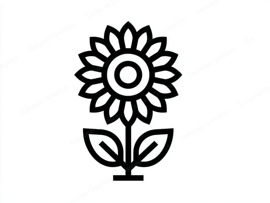 Sunflower Vector Graphic preview