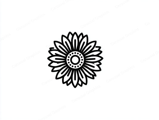 Sunflower Vector Graphic preview