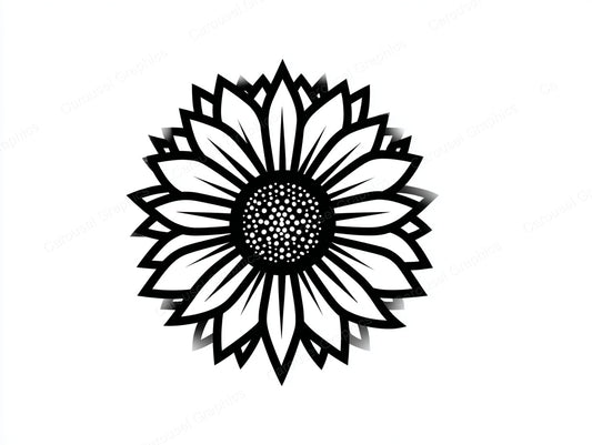 Sunflower Vector Graphic preview