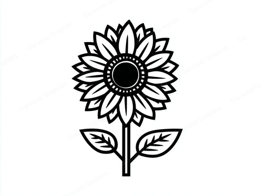Sunflower Vector Graphic preview