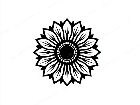 Sunflower Vector Graphic preview
