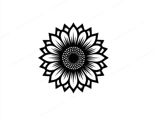 Sunflower Vector Graphic preview