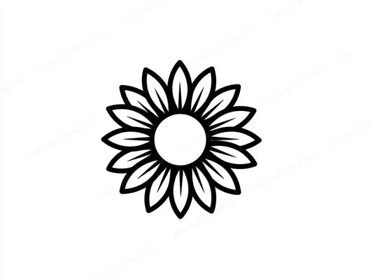 Sunflower Vector Graphic preview