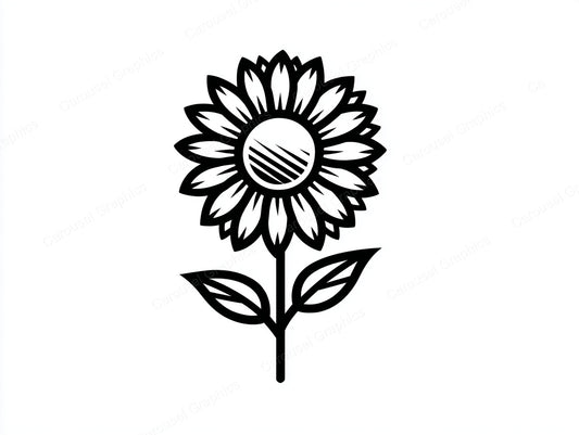 Sunflower Vector Graphic preview