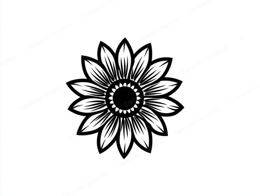 Sunflower Vector Graphic preview