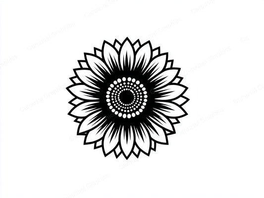 Sunflower Vector Graphic preview