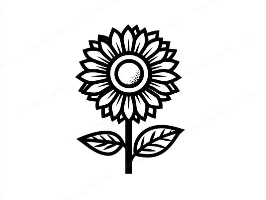 Sunflower Vector Graphic preview