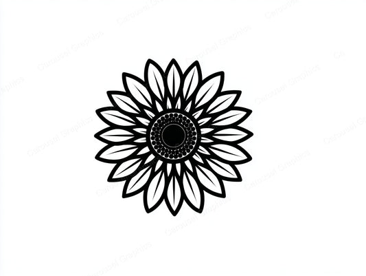 Sunflower Vector Graphic preview