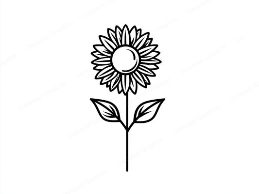 Sunflower Vector Graphic preview