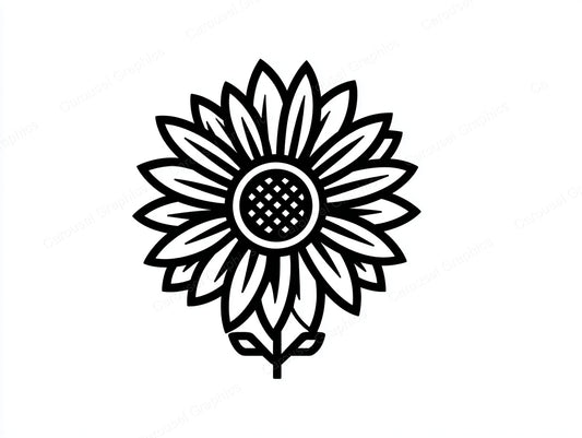 Sunflower Vector Graphic preview