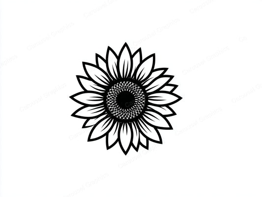 Sunflower Vector Graphic preview