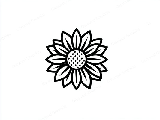 Sunflower Vector Graphic preview