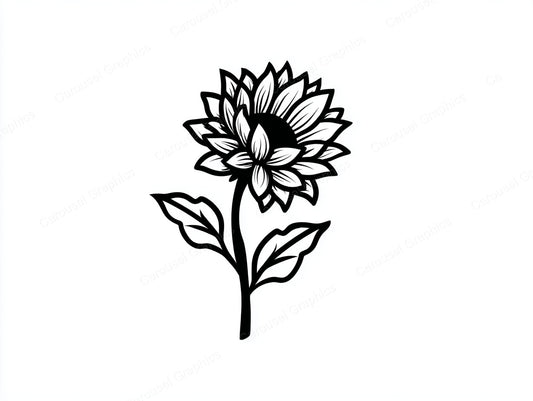 Sunflower Vector Graphic preview