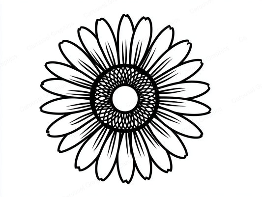 Sunflower Vector Graphic preview