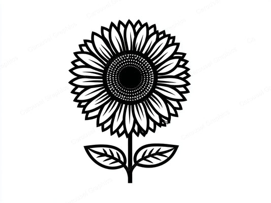 Sunflower Vector Graphic preview