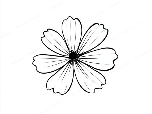 Wildflower Vector Graphic preview