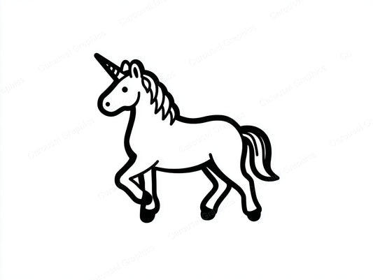 Unicorn Vector Graphic preview