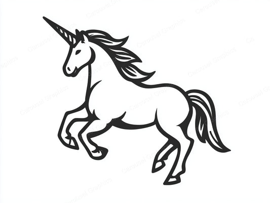 Unicorn Vector Graphic preview