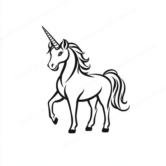 Unicorn Vector Graphic preview